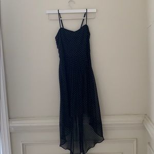Forever 21 high low black dress